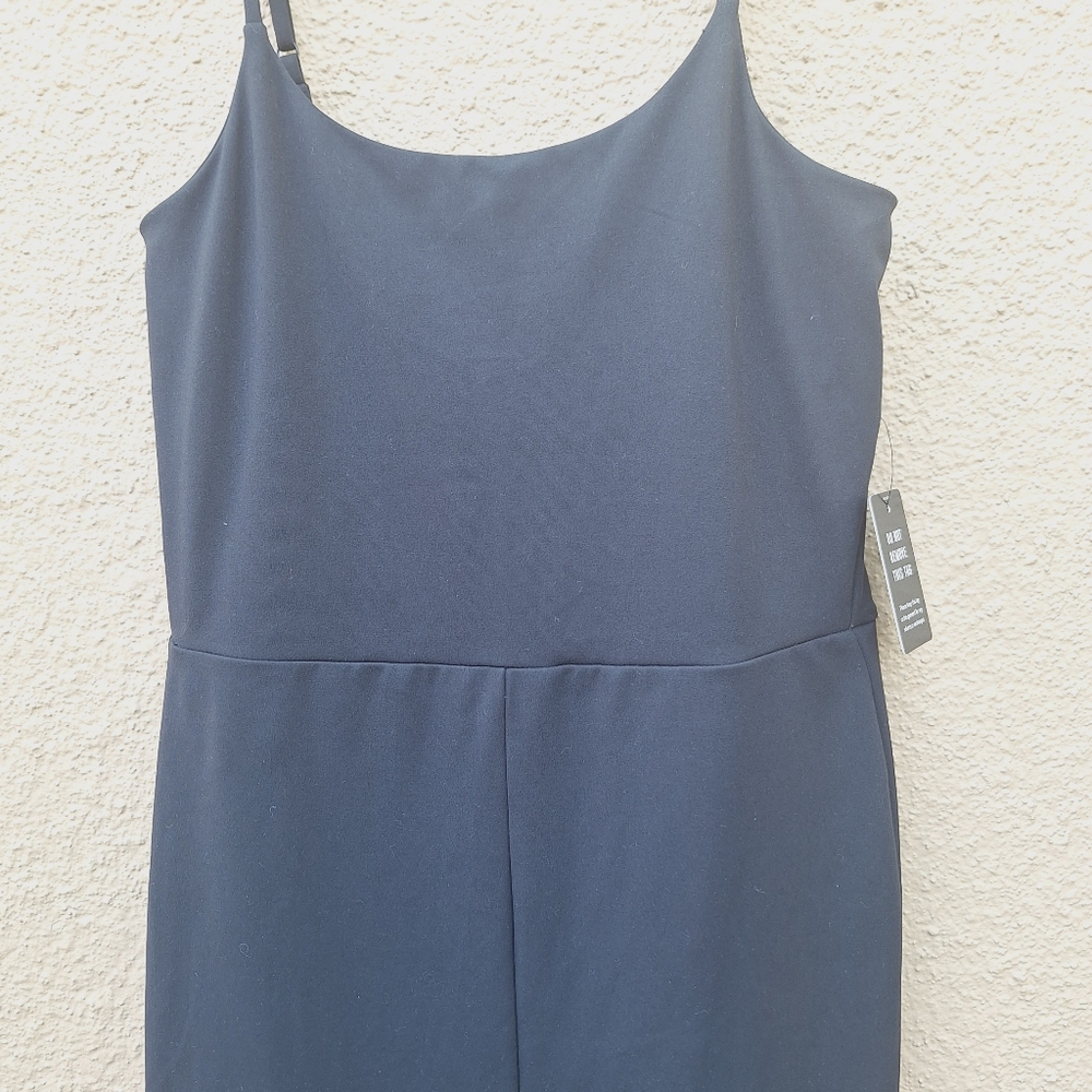 NWT EXPRESS Elegant Black Jumpsuit Body Cotour - Picture 8 of 9